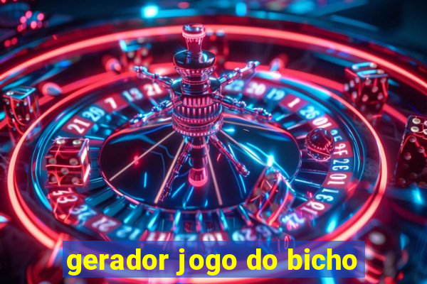 gerador jogo do bicho